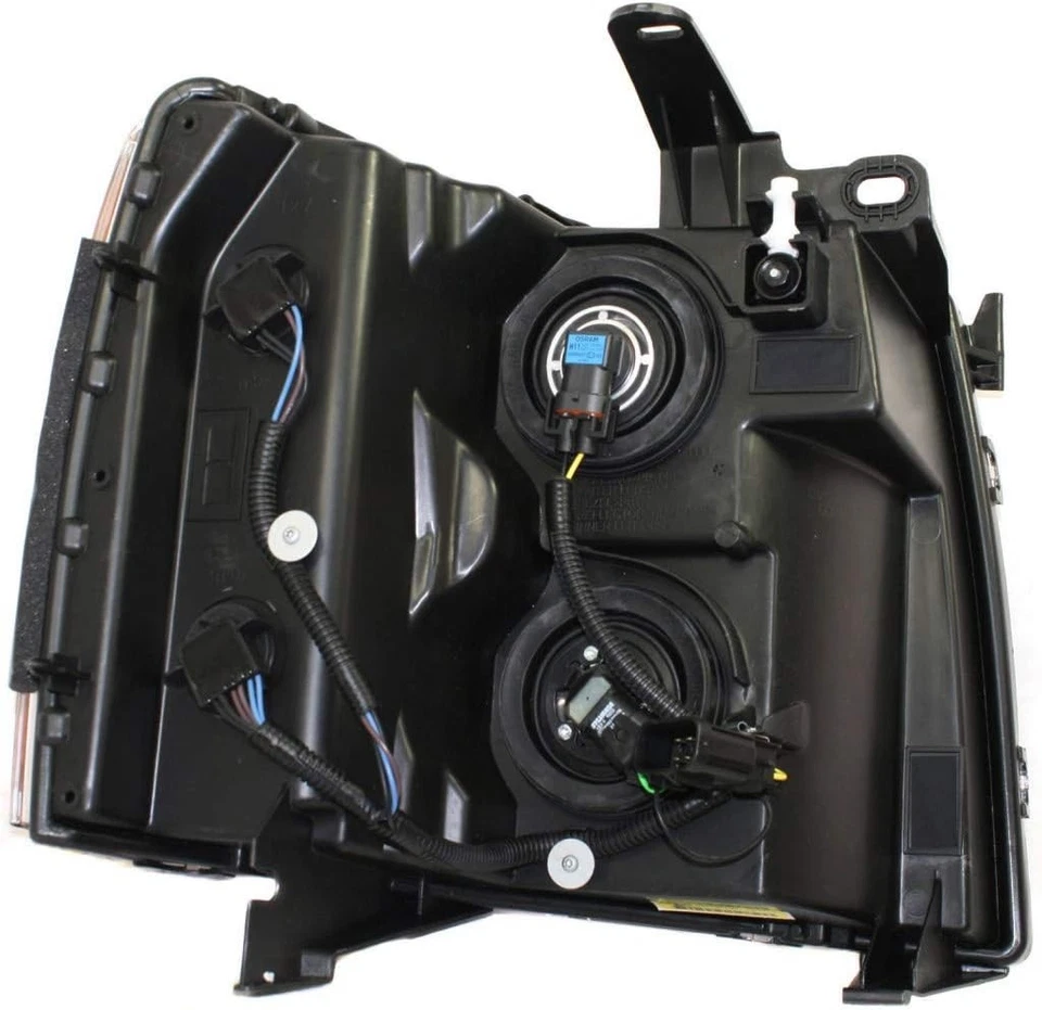 Headlights For Chevy Silverado Truck 2011 Left Right Pair 1500 2500 3500 HD - Image 4 of 4