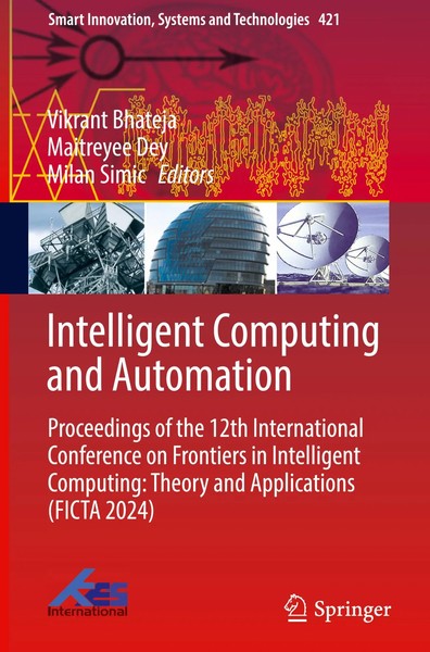 Vikrant Bhateja (U. A.) | Intelligent Computing And Automation | Buch | Englisch-image