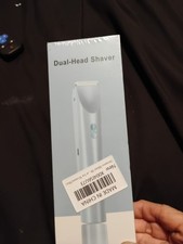 GOLARKA DWUGŁOWICOWA IPX7 WODOODPORNA NA MOKRO/SUCHO TYP C ŁADOWANIE NIEBIESKA/TURKUSOWA