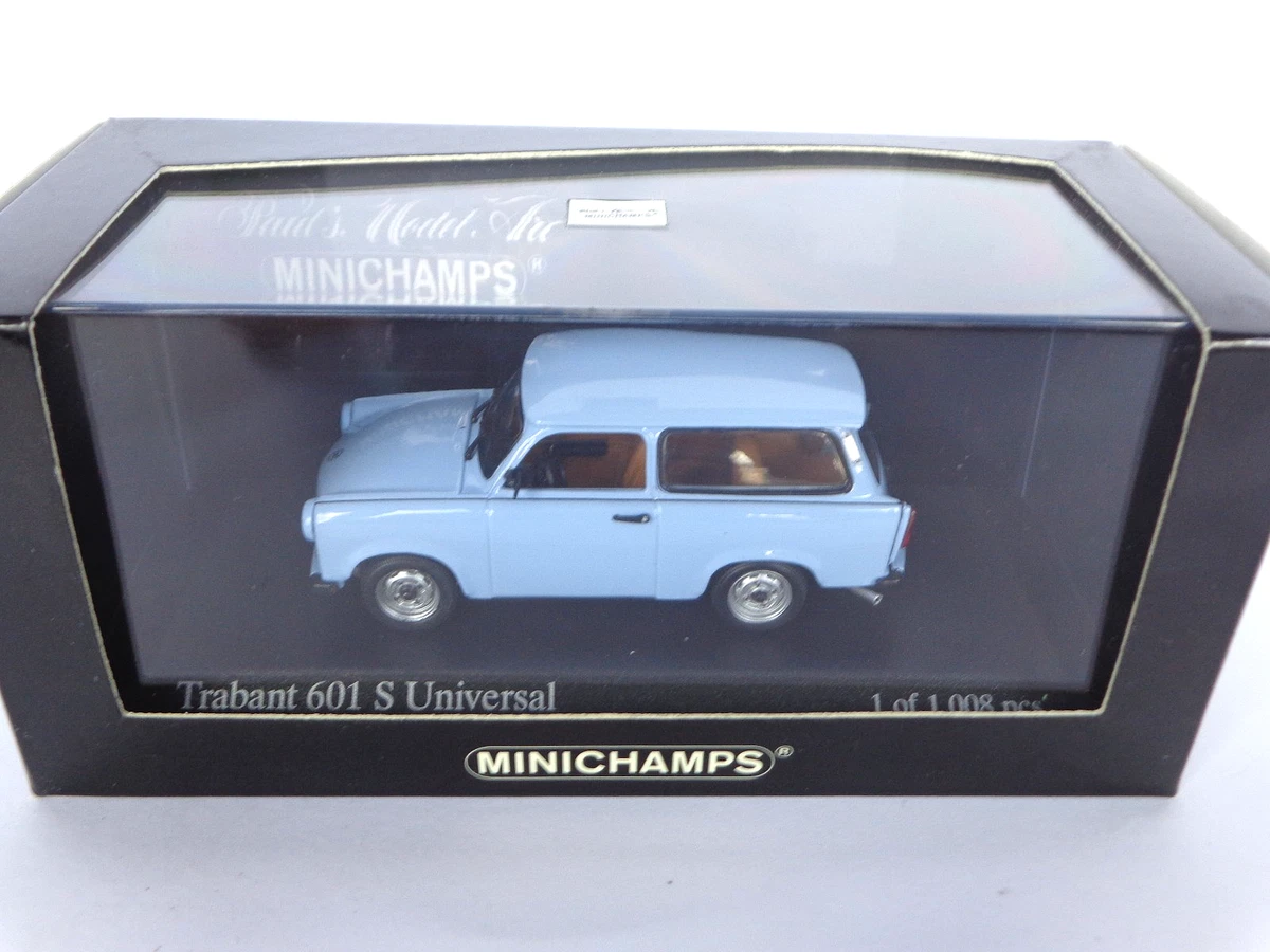 Minichamps 1/43 - Trabant 601 S Universal Verte - Très Bon état