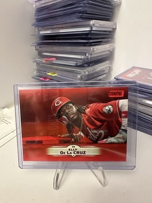 2025 Topps Stadium Club Elly De La Cruz #16 Red Foil Color Match