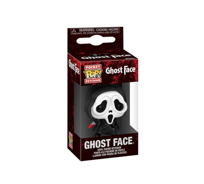 Funko Pocket Horror Movies Scream Ghost Face w/ Knife Pop Keychain