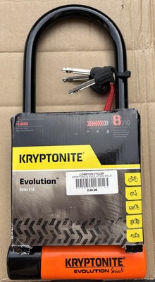 Kryptonite Evolution U-Bügelschloss mit Flexrahmen sold secure gold 8/10 - Neu in OVP
