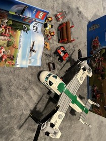 LEGO city Cargo Helpline 60021 Complete With Original Box and Instructions!