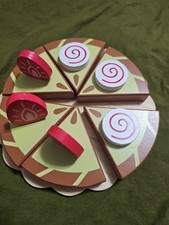 Playground Play Food PIZZA Wood Kids Kitchen
