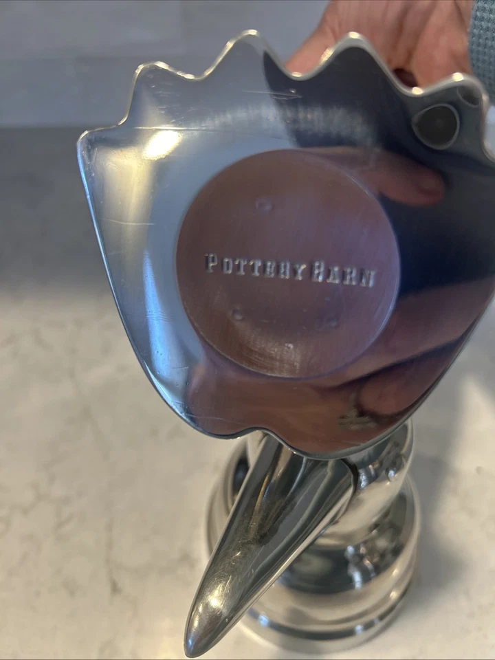 Pottery Barn Penguin Coctelera Martini Mezclador de Bebidas 3 Piezas Vajilla de Acero Inoxidable Foto 4 de 4