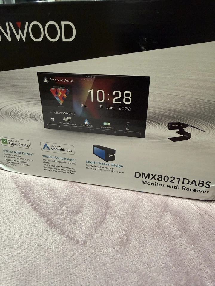 Kenwood DMX8021DABS Doppel-DIN MP3-Autoradio Touchscreen Bluetooth DAB USB Carpl - Bild 4 von 4