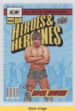 2024 Upper Deck AEW All Elite Wrestling Heroes and Heroines Kota Ibushi READ 5yy