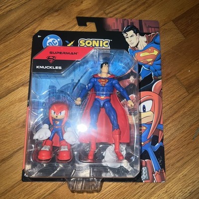 DC x Sonic the Hedgehog Superman & Knuckles Action Figure 2-Pack-Crossover