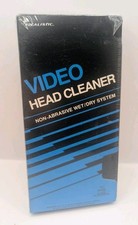 Realistic Video Head Cleaner Non-Abrasive Wet System For VHS Players NEW SEALED