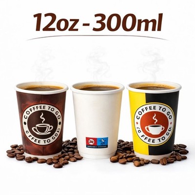 Coffee To Go Becher Kaffeebecher Pappbecher Einwegbecher 4oz 7oz 8oz 12oz 16oz