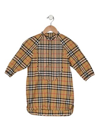 Burberry Nova Check Dress 4y 4t NWOT