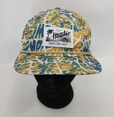 Howler Brothers Unstructured SnapBack Tropical is Print Off White Unisex Hat