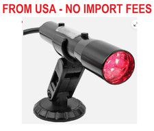 Shift Light-red Leds Black Aluminum Tube-settable Shift Point And Brightness