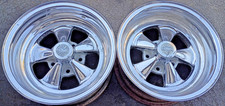 Pair Vintage 15x8 Cragar Ss Deep Dish Wheels Direct Drill 5x4.5 Ford Mopar Cuda