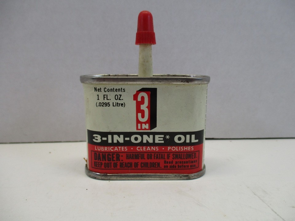 Vintage 3-in-One-Oil 1 FL. Oz Can | eBay