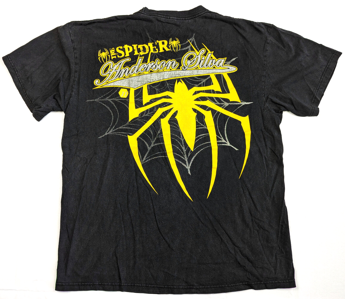 Vintage The Spider Anderson Silva Sinister Brand T-Shirt