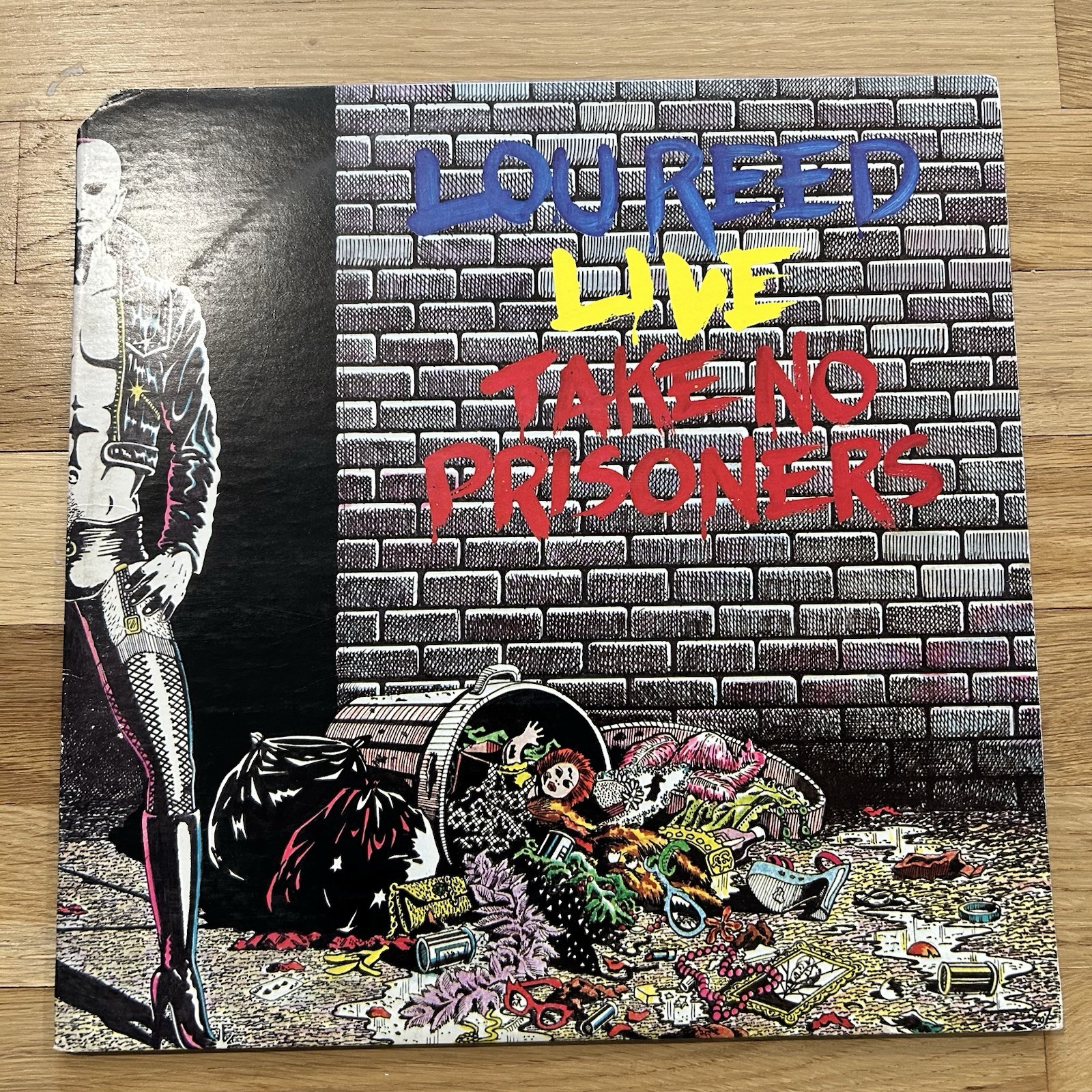 Lou Reed Live Take No Prisoners 2x LP 1978 ARISTA Records AL 8502 Vinyl Gatefold