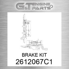 2612067C1 BRAKE KIT fits INTERNATIONAL TRUCK (Surplus Open Box)