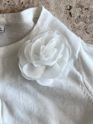 Janie and Jack children cloth, top, white, pink, 5-years - Picture 6 of 8