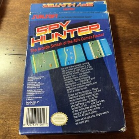 Sunsoft: Spy Hunter (Nintendo NES, 1987) CIB Complete w/ Manual & Box Reg Card