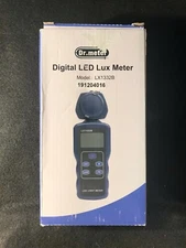 Dr. Meter Digital LED Lux Meter LX1332B NEW in Factory Box