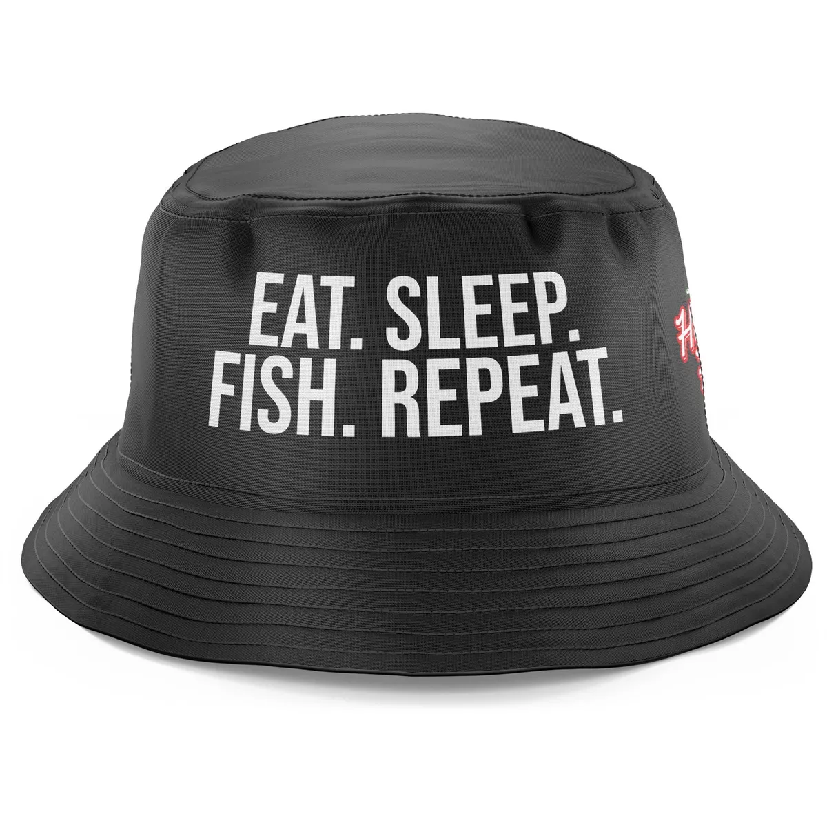 Eat Sleep Fish Repeat Fishing Bucket Hat Men Gifts Funny Cap Dad Grandad