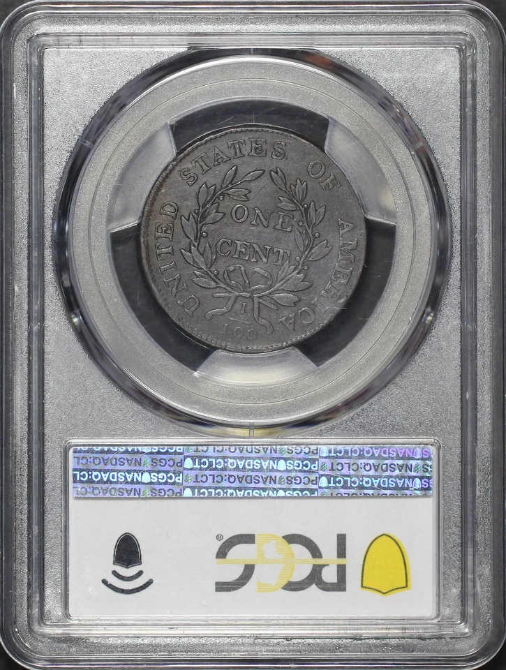 1803 Small Date, Small Fraction Draped Bust Large Cent S-262 PCGS XF-40 - Image 2 of 2