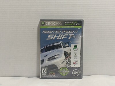 Need for Speed: Shift (Microsoft Xbox 360, 2009) Platinium Hits Complere