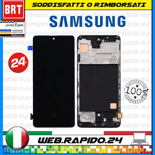 DISPLAY+TOUCH SCREEN+FRAME OLED SAMSUNG GALAXY A51 SM A515 A515F SCHERMO VETRO - Imagen 4 de 6