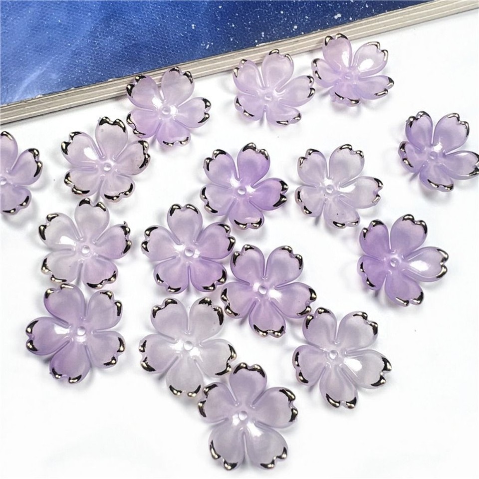 Torus Torus Flower DIY Acrylic Beads New Acrylic Flower Beads eBay