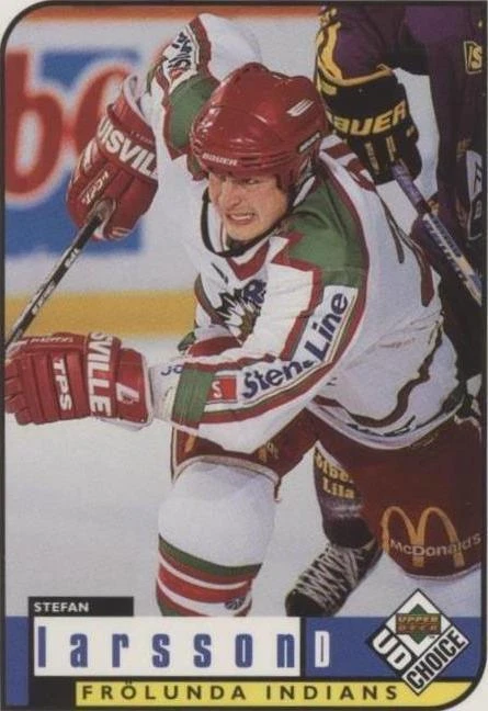 1995-96 Upper Deck Swedish - Jan Larsson #165 for sale | eBay