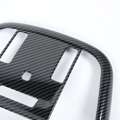 Cubierta de panel de lámpara de luz de lectura de techo de fibra de carbono para Grand Cherokee 2011+ - Imagen 9 de 11