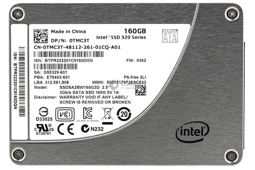 TMC3T DELL SSD 160GB SATA 3G 2.5" SFF - Afbeelding 3 van 7