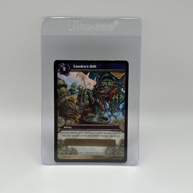 その他 Warcraft loot card unscratched World Of Warcraft WoW 2009 TCG Tiny Unscratched Loot Card | eBay