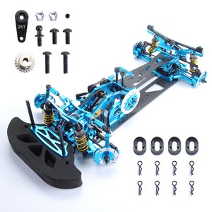 Alloy &Carbon Fiber Frame Chassis Body G4 Kit RC 1:10 Car Drift Racing Car 4WD | eBay