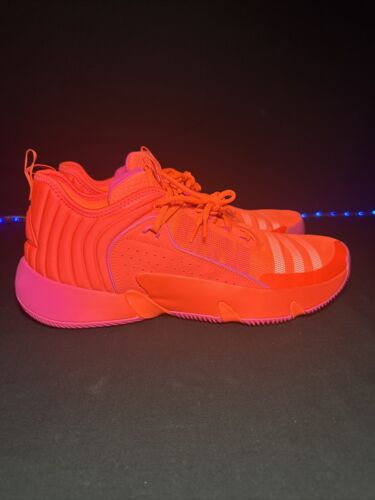 Adidas Trae Young Unlimited Hombres Talla 17 Zapato de Baloncesto Solar Gimnasio Tenis - Imagen 2 de 9