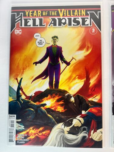 YEAR OF THE VILLAIN HELL ARISEN #3 1ST PUNCHLINE 1ST PRINT 2020 NM - Picture 2 of 13