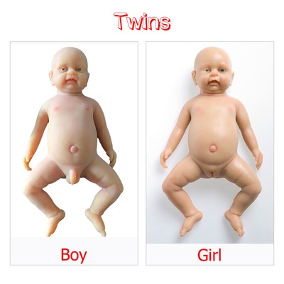 reborn silicone twins