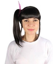 HPO Adult Women Japanese Swordswoman Anime Wig, Perfect for Halloween, HW-7168