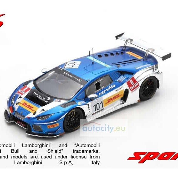 Spark Models LAMBORGHINI HURACAN GT3 N101 - ATTEMPTO RACING - 24H SPA 2016 SB292