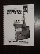Winona Van Norman Model IB750 Manual