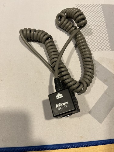 Nikon SC-17 Remote Flash Adapter Sync Cord Cable - Made in Japan