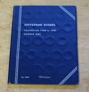 Whitman Jefferson Nickel 1938-1961 Coin Album No. 9009