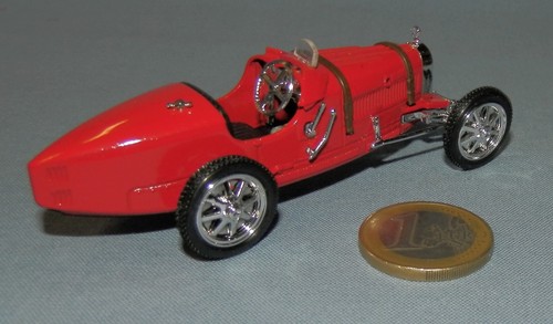 Eligor vente 1/43 réf 1025 : Bugatti "35 B" Course 1927 (Rouge) Projet J.Greilsamer