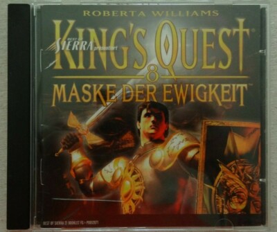 Kings Quest 8 Maske der Ewigkeit Deutsch PC Spiel ROBERTA WILLIAMS SIERRA 2000