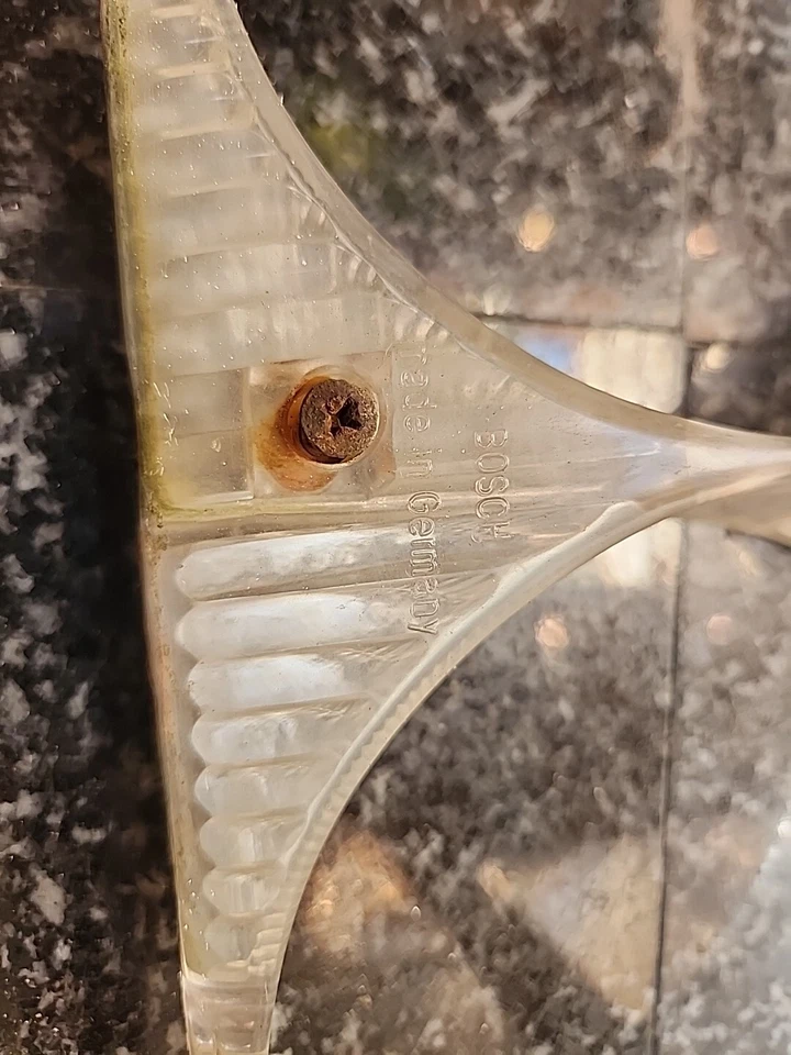 Juego de lentes bisel puerta faro izquierdo y derecho para Mercedes 380SL 450SL 450SLC 560SL Foto 4 de 4