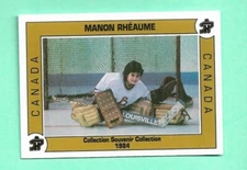 (1) MANON RHEAUME 1993 PEE WEE TOURNAMENT DANONE PROMOTION  NM+  CARD (I2285)