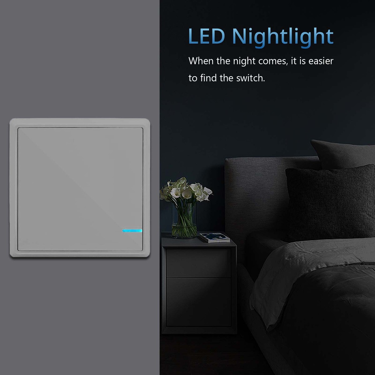 Interruttore Wireless Ad Energia Cinetica Auto-generante, Senza Batteria, Impermeabile E Sicuro, Funzionamento Anche In Condizioni Di Umidità (1 To 2 - Foto 3