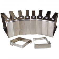 2 - 8 Stk. Tischtuchklammern Edelstahl Tischdeckenklammern Tischdeckenhalter